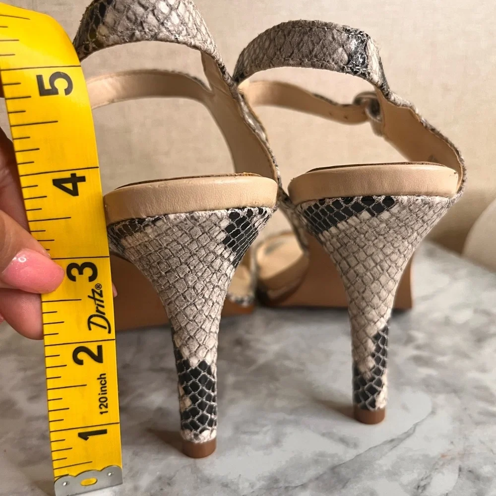 Vince Camuto Snakeskin Patterned Heels